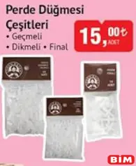ÖREN BAYAN PERDE DÜĞMESİ ÇEŞİTLERİ
